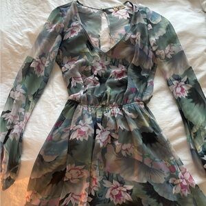 Show Me Your MuMu Floral Dress